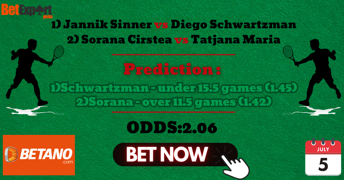 betano tennis recommended tips